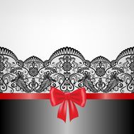lace floral frame N15
