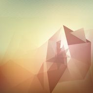 Abstract Blurry Hipster Background With triangles N39