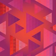 Retro pattern of geometric shapes N63