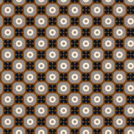 Seamless simple retro geometrical pattern of classic style N21