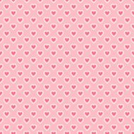 Heart shape vector seamless pattern (tiling) N16