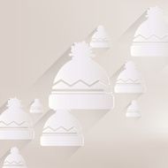 Winter snowboard cap icon N6