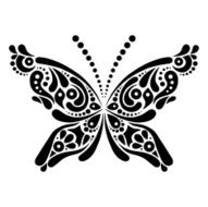Beautiful butterfly tattoo N6
