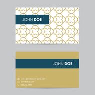 Editable business card template N11