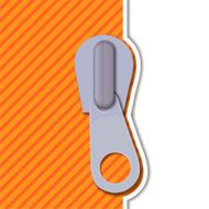 Vector zipper background