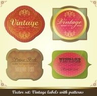 Vintage label set N2