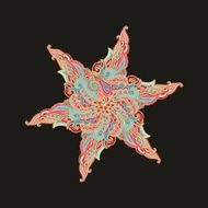 Decorative sea star