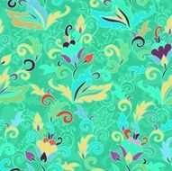 Seamless Floral Pattern N909