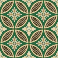 seamless japanese interlocking circles pattern