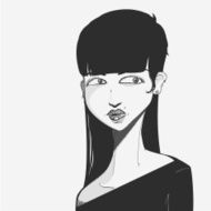 Sketched girl N3