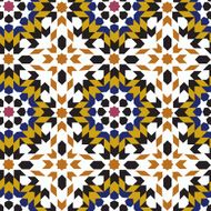 seamless islamic geometric pattern N9