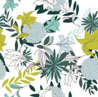 Seamless Floral Pattern N910