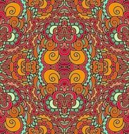 Wavy abstract background