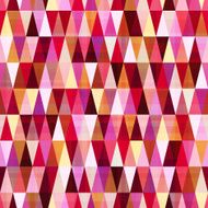 seamless geometric red triangle pattern