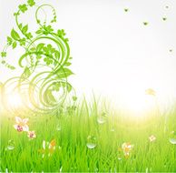 Abstract Summer Background Design Template N47