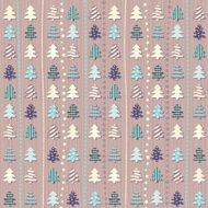 Christmas pattern in light pastel colors N8