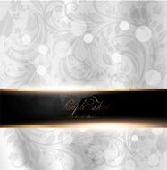 Floral Retro Background for Vintage Design N1565