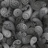 seamless pattern with paisley N23