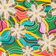 Floral background N586