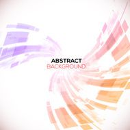 Dynamic 3D colorful stripes