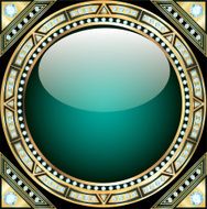 Background illustration with precious stones N6