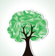 Abstract triangle tree