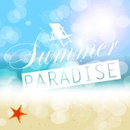 Summer holidays vector background N6