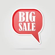 text bubble BIG SALE N5