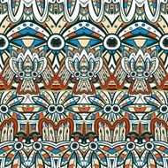 American Indian seamless pattern N9