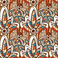 American Indian seamless pattern N10