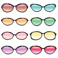 Colorful Set Of Sunglasses N2