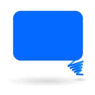 Abstract origami speech bubble vector background N4