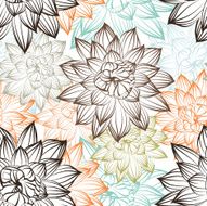 Seamless Floral Pattern N914