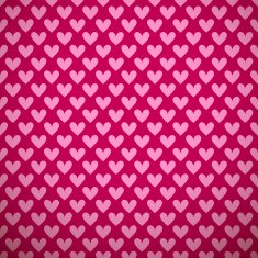 Bright girl vector seamless patterns (tiling) N5