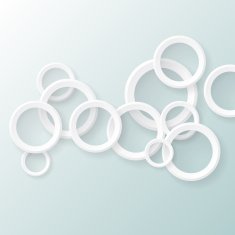 abstract gray ring shape background N2