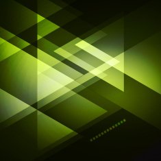 Elegant Geometric Green Background N2