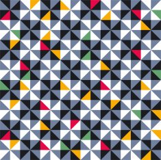seamless pattern with triangles N14