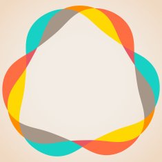 Design elements - colorful waves N22