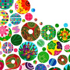 Multicolor abstract bright background N5
