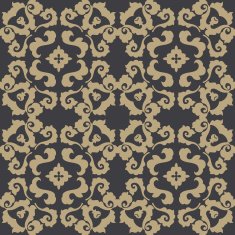 Abstract seamless floral pattern N67