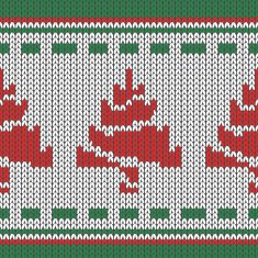 Knitting pattern with a Christmas Tree N2