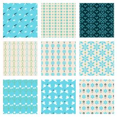 birds and flowers patterns