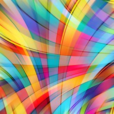 Colorful smooth light lines background N231