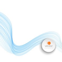 Abstract curved lines background Template brochure design N160