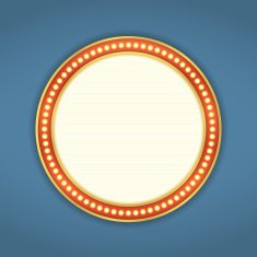 Round Retro Banner N2
