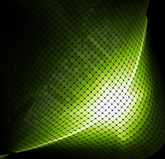 abstract green check pattern technology background