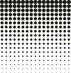 Abstract background black halftone vector N2