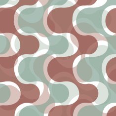 Abstract Retro Pattern N16