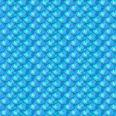Seamless blue river fish scales N3