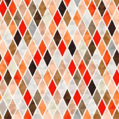 seamless orange diamond pattern